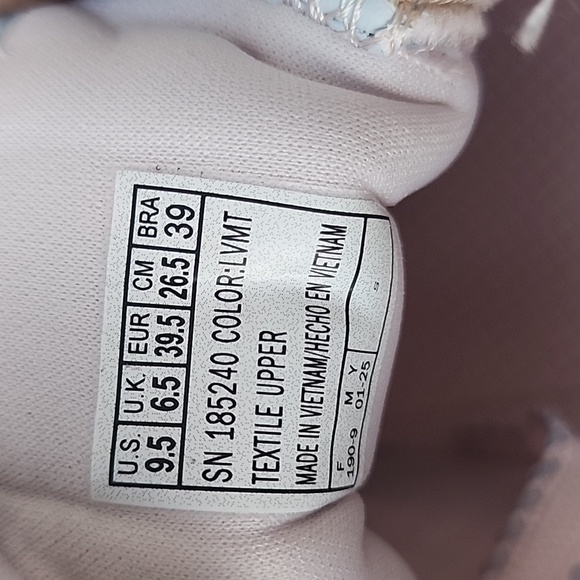 Skechers Court & Classics Patchwork Sneakers 185240 Pastel Pink Blue Size 9.5 - Picture 9 of 9